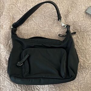Coach Black Fabric Bag
